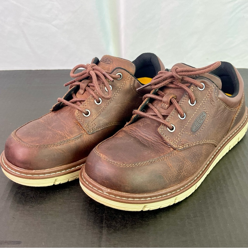 KEEN Utility Mens San Jose Oxford Low Soft Toe Industrial Work Shoes Size 8.5